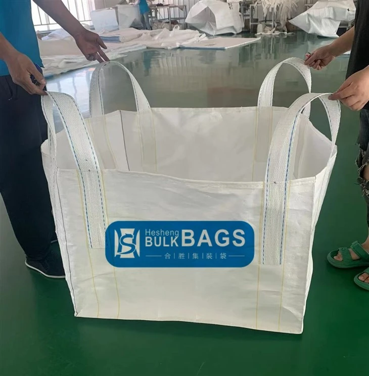Hesheng 1000kg 1500kg Jumbo Bag FIBC Bulk Big Bag For Loading